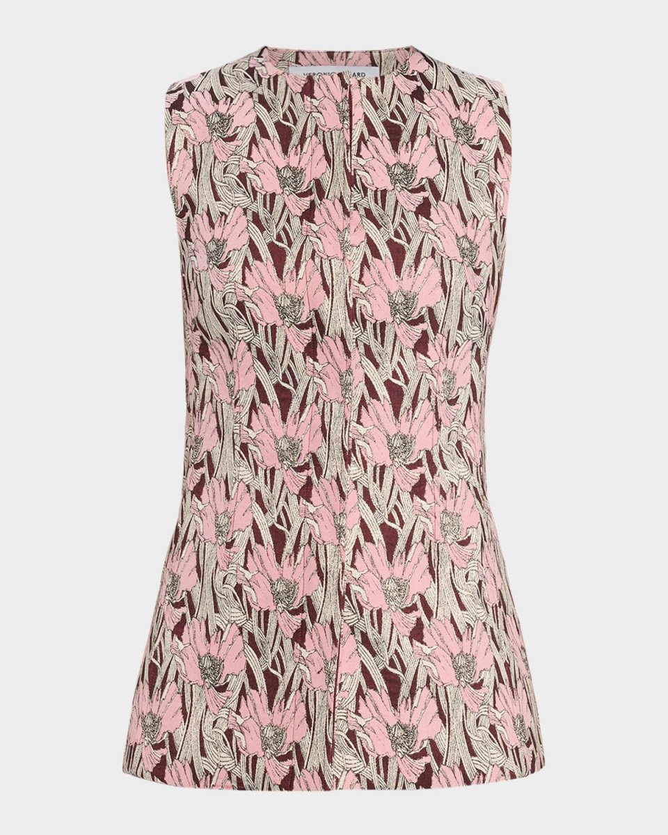 Jessup Metallic Floral Vest